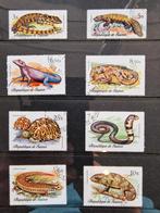 Postzegels Rep. De Guinée, Reptielen, Postzegels en Munten, Postzegels | Thematische zegels, Ophalen of Verzenden, Dier of Natuur