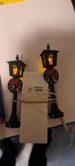 2 x Lemax lantaarn (Z246-122)  3 volt, Diversen, Kerst, Ophalen of Verzenden, Zo goed als nieuw