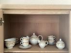 Te koop art design koffietijd servies, Ophalen, Porselein, Overige stijlen, Kop(pen) en/of Schotel(s)