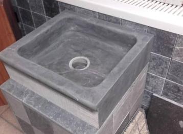 wasbak Chinees Hardsteen 59,8x55x18 cm gefrijnd € 329,95 st beschikbaar voor biedingen