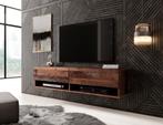 TV wandmeubel 2 meter, Huis en Inrichting, Kasten | Wandmeubels, Ophalen, Zo goed als nieuw, Minder dan 100 cm, Met klep(pen)