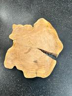 Kersenhouten boomstam schijf 53 cm, Ophalen of Verzenden, Zo goed als nieuw, Glas of Kopje