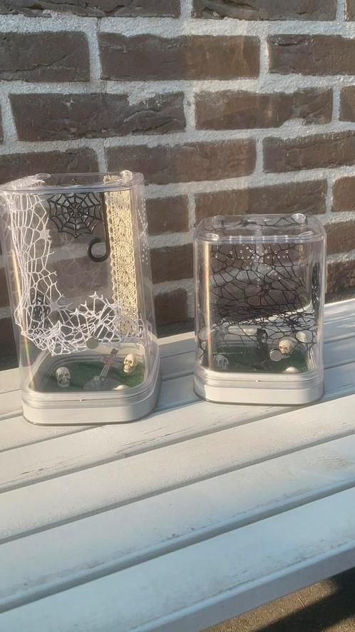 Springspin terrarium decoratie spooky collection, Dieren en Toebehoren, Insecten en Spinnen, Spin of Schorpioen