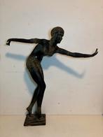 Art deco beeld vrouw, Antiek en Kunst, Verzenden