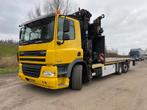 DAF 85.410 Met Effer 470 6s laadkraan ladekran loadercrane c, Automaat, Euro 5, Origineel Nederlands, Bedrijf