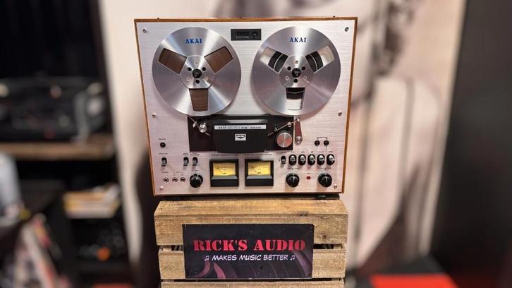 AKAI GX-230D – AC-servomotor • Pulsdetectie • GEREVISEERD, Audio, Tv en Foto, Bandrecorders, Bandrecorder, Met banden, Ophalen of Verzenden