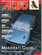 Autovisie 11 1994 : Maserati Ghibli - Subaru Legacy - Fiat, Gelezen, Autovisie, Ophalen of Verzenden, Algemeen