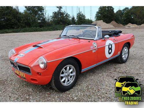 MG B Tourer 1.8 Roadster (met taxatierapport), Auto's, Oldtimers, Bedrijf, MG, Benzine, Cabriolet, Handgeschakeld, Geïmporteerd