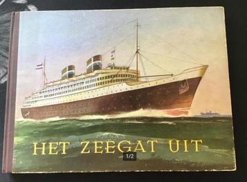 Compleet plaatjesalbum “het zeegat uit “van 1948 beschikbaar voor biedingen