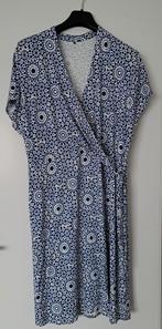 Gerry Weber zomerjurk maat 48, Blauw, Maat 46/48 (XL) of groter, Ophalen of Verzenden, Gedragen