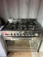 Gas fornuis, Witgoed en Apparatuur, Fornuizen, Zo goed als nieuw, Gas, Vrijstaand, 4 kookzones