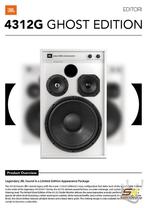 JBL 4312 G STUDIO luidsprekers GHOST edition, Ophalen, JBL, Nieuw, 120 watt of meer