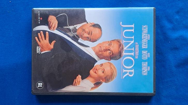 Junior "Arnold Schwarzenegger, Danny DeVito", Cd's en Dvd's, Dvd's | Komedie, Zo goed als nieuw, Actiekomedie, Vanaf 16 jaar, Ophalen of Verzenden