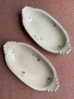 Twee serveerschalen Chodau Czechoslovakia, Antiek en Kunst, Ophalen