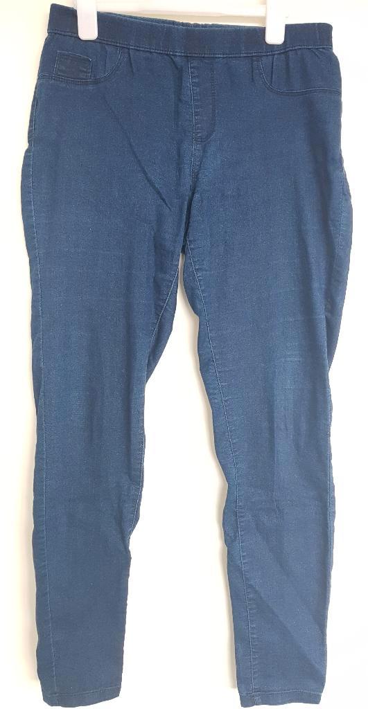 broek / tregging maat 38 merk Esmara, Kleding | Dames, Broeken en Pantalons, Zo goed als nieuw, Maat 38/40 (M), Blauw, Lang, Ophalen of Verzenden