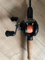 Reel hengel DIT WEEKEND OPHALEN, Watersport en Boten, Ophalen, Zo goed als nieuw, Werphengel