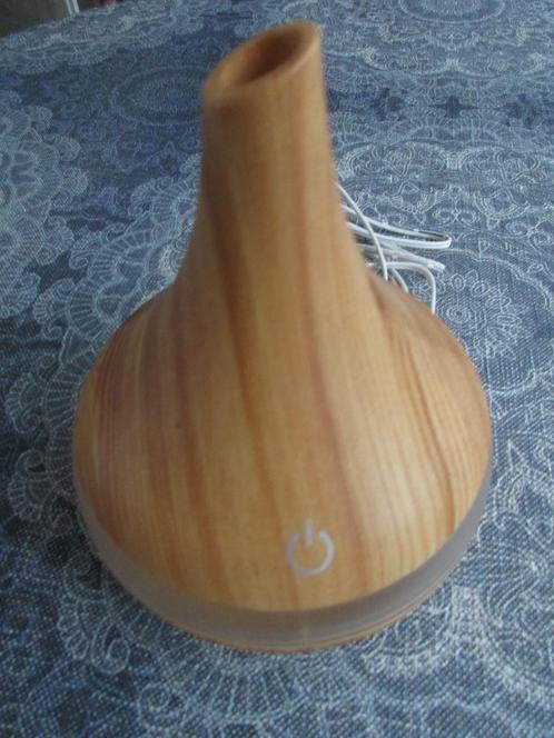 nieuwe Diffuser houtlook - ø12.2x15 cm, Witgoed en Apparatuur, Luchtbehandelingsapparatuur, Nieuw, Luchtbevochtiger, Ophalen of Verzenden