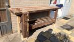 Vintage jaren 60 werkbank Nooitgedacht 200x47 + bankschroef, Ophalen, Gebruikt, 170 cm of meer, Bankschroef