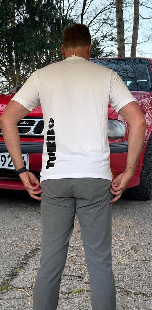 Saab 99 Turbo t-shirt, Kleding | Heren, Overige Herenkleding, Nieuw, Verzenden