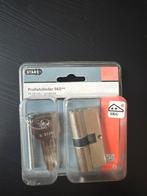 Starx profielcilinder SKG** 30-30mm vernikkeld, Ophalen of Verzenden, Nieuw, Overige materialen, Slot