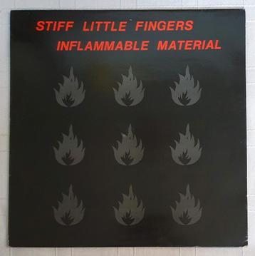 LP Stiff little fingers - Inflammable material - ROUGH 1  beschikbaar voor biedingen