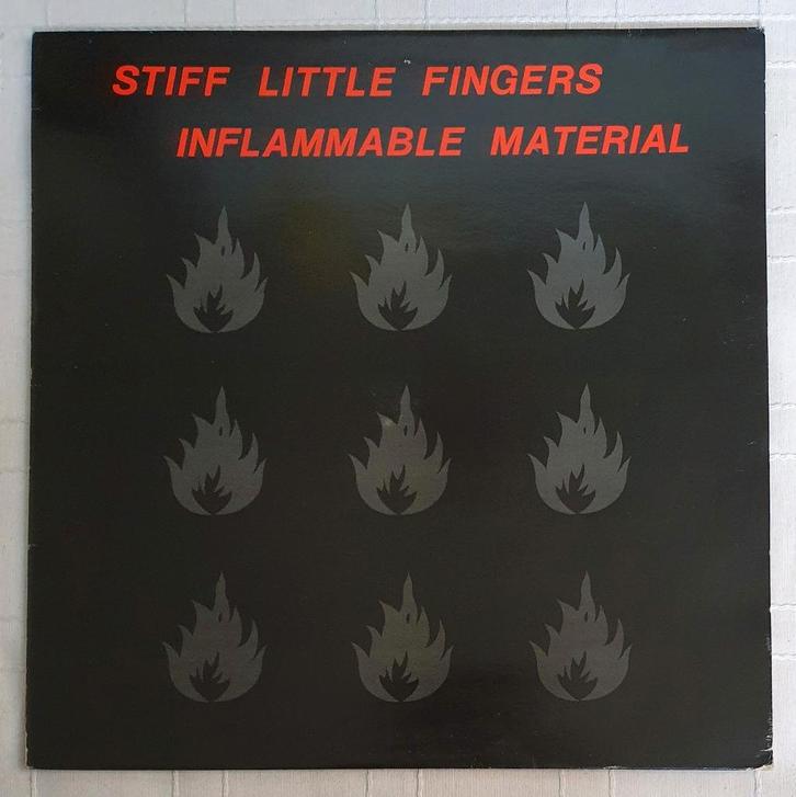 LP Stiff little fingers - Inflammable material - ROUGH 1, Cd's en Dvd's, Vinyl | Rock, Zo goed als nieuw, Alternative, 12 inch