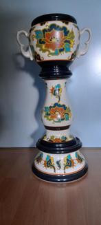 plantenzuil plateel vintage, Antiek en Kunst, Antiek | Keramiek en Aardewerk, Ophalen