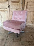 Richmond Swinger draai faiteuip roze velvet stof, Ophalen, Nieuw, Stof, Luxestijl modern