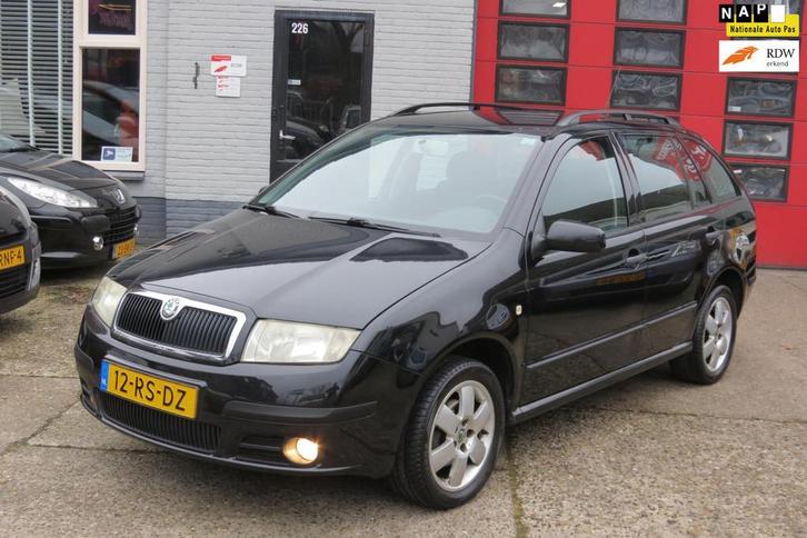 Skoda Fabia Combi 1.4-16V Elegance , AIRCO , Cr CONTR, Goede, Auto's, Skoda, Bedrijf, Te koop, Fabia, Airbags, Airconditioning