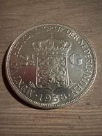 2½ Gulden 1938 - Wilhelmina, Postzegels en Munten, Munten | Nederland, Zilver, Ophalen of Verzenden, Koningin Wilhelmina, Losse munt