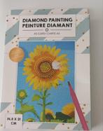 Diamond painting zonnebloem, Hobby en Vrije tijd, Ophalen of Verzenden, Nieuw, Knutselwerk
