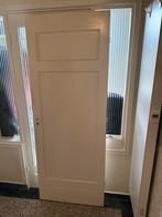 Jaren 30 houten tussendeur, Ophalen, Gebruikt, 80 tot 100 cm, Binnendeur