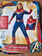 Verkleedkleren: Captain Marvel 3D pak maat 128/140 NIEUW, Kinderen en Baby's, Carnavalskleding en Verkleedspullen, Nieuw, 134 t/m 140