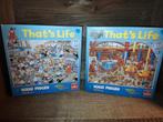 Thats's life puzzels 2x, Ophalen of Verzenden, 500 t/m 1500 stukjes, Zo goed als nieuw