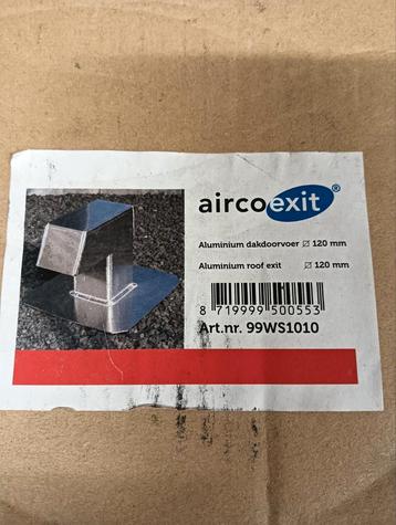 Aluminium dakdoorvoer voor kabels, airco etc. beschikbaar voor biedingen