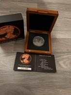 1 oz american eagle eclipse of the sun colorized ruthenium, Ophalen of Verzenden, Zilver