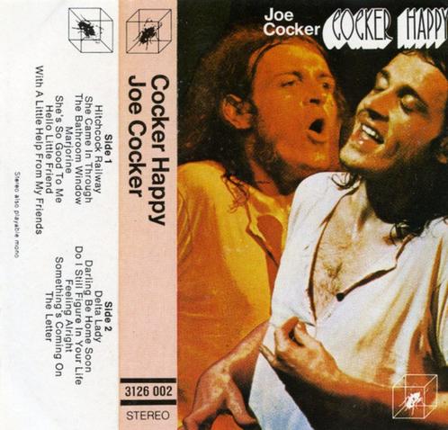 cassette release Joe Cocker - Cocker Happy 1971 ! top staat., Cd's en Dvd's, Cassettebandjes, Gebruikt, Origineel, Pop, 1 bandje