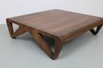 Artisan Adeo Oliwara salontafel, Europees walnoot, 50 tot 100 cm, Minder dan 50 cm, Nieuw, Overige houtsoorten