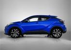 Toyota C-HR 1.8 Hybrid Dynamic (bj 2019, automaat), Auto's, 12 maanden, Stof, 4 cilinders, Blauw