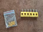 Gold Gouden Brass Zadels Bridge Saddles strat PRS style, Ophalen of Verzenden, Zo goed als nieuw, Elektrische gitaar