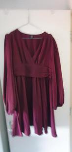 Shein Rode Jurk XL, Maat 46/48 (XL) of groter, Ophalen of Verzenden, Zo goed als nieuw, Knielengte