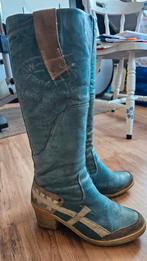 Yellow Cab Laarzen Maat 39, Ophalen, Hoge laarzen, Blauw, Yellow Cab