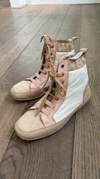 Humanoid zachte lederen gympen mt 38 zgan, Humanoid, Beige, Ophalen of Verzenden, Sneakers of Gympen