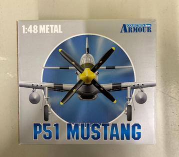  Armour Collection P-51 Mustang USAF  Diecast 1/48 beschikbaar voor biedingen