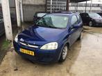 Opel Corsa 1.2-16V, Auto's, Stof, Gebruikt, Blauw, Bedrijf