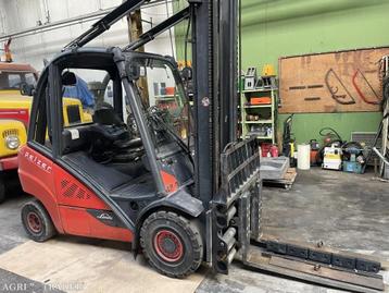 Linde H30D-02 Special Steenklem en Sideshift !! 5918 Uhr !! beschikbaar voor biedingen