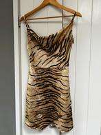 Loavies Jurk - Tijgerprint - Maat S, Kleding | Dames, Bruin, Ophalen of Verzenden, Zo goed als nieuw, Maat 36 (S)