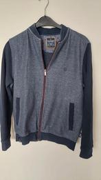 Prachtig vest lange mouwen groen L - blauw - Fellows United, Kleding | Heren, Truien en Vesten, Maat 52/54 (L), Blauw, Ophalen of Verzenden