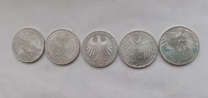 10 mark., Postzegels en Munten, Munten | Europa | Niet-Euromunten, Duitsland, Ophalen of Verzenden