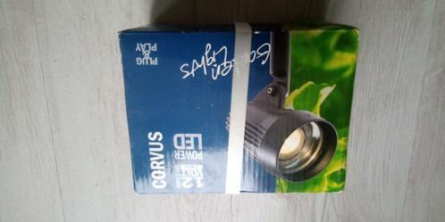 Garden Lights: Corvus Tuinspot 12 Volt PLUG & PLAY - Zwart, Watersport en Boten, Accessoires en Onderhoud, Nieuw, Binnenverlichting